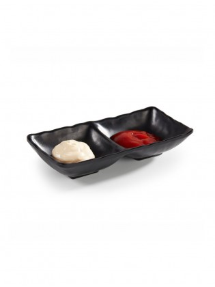 Bandeja 2 Divisórias Para Aperitivos Melamina 