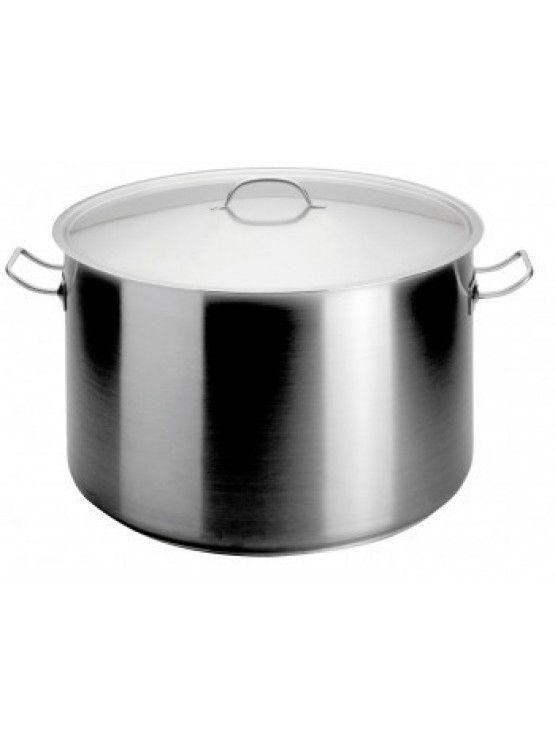 Caçarola Alta Industrial C/Tampa Inox 18cm 3Ltr. | ARTAME