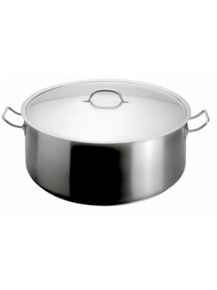 Caçarola Industrial C/Tampa Inox 16cm 1,5Ltr. | ARTAME