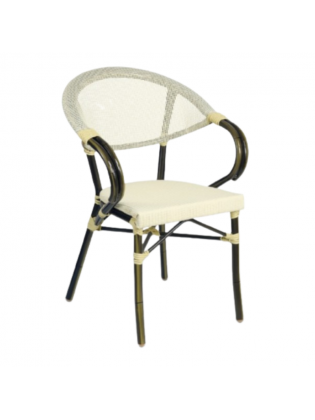 Cadeira Valão Tecido Cru 