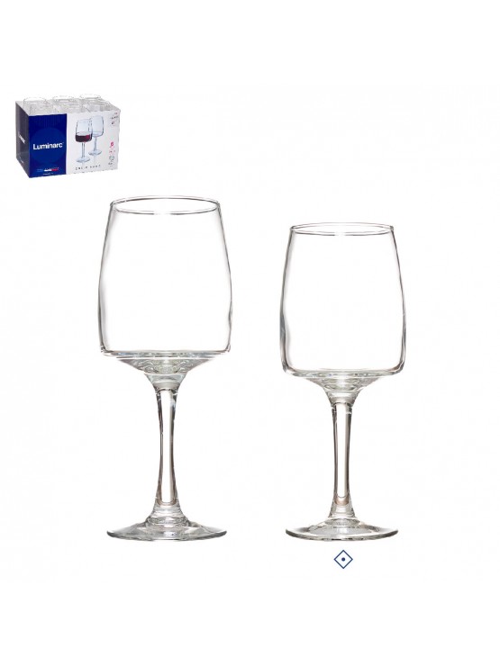 Copo De Vinho 24cl |  EQUIP HOME Caixa de 6 Uni.