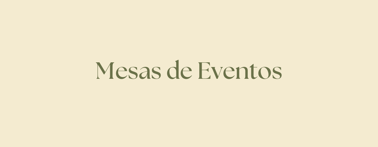 Mesas de Eventos
