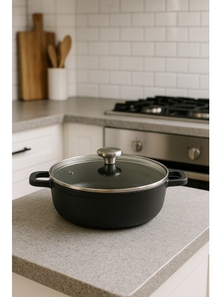  Caçarola Antiaderente 20cm  Black Series
