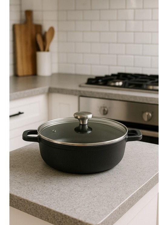  Caçarola Antiaderente 20cm  Black Series
