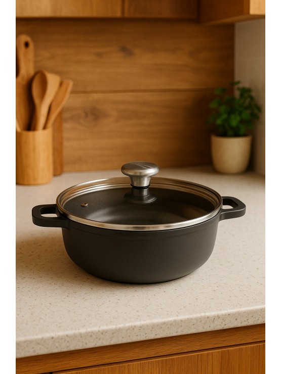  Caçarola Antiaderente 32cm  Black Series