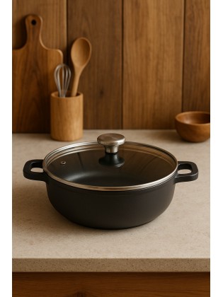  Caçarola Antiaderente 16cm  Black Series