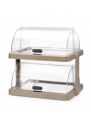 Expositor Uniq Bege Roll top - 2 Andares