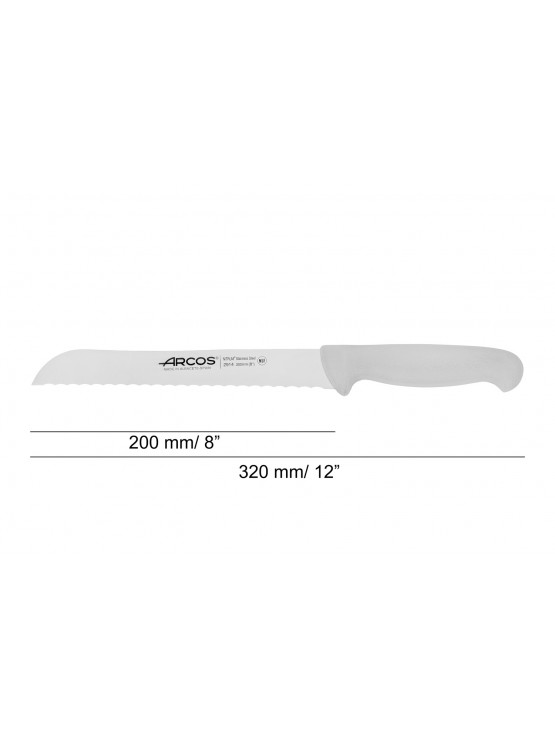 Faca Pão 20 cm ARCOS Série 2900