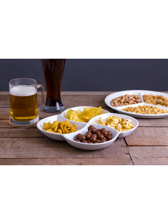 Prato Melamina 4 Divisórias