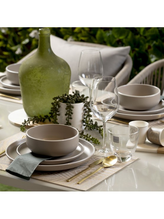 Serviço Mesa 18 Peças Bege