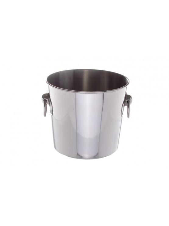 Balde Gelo C/ Argolas Inox 8.1L