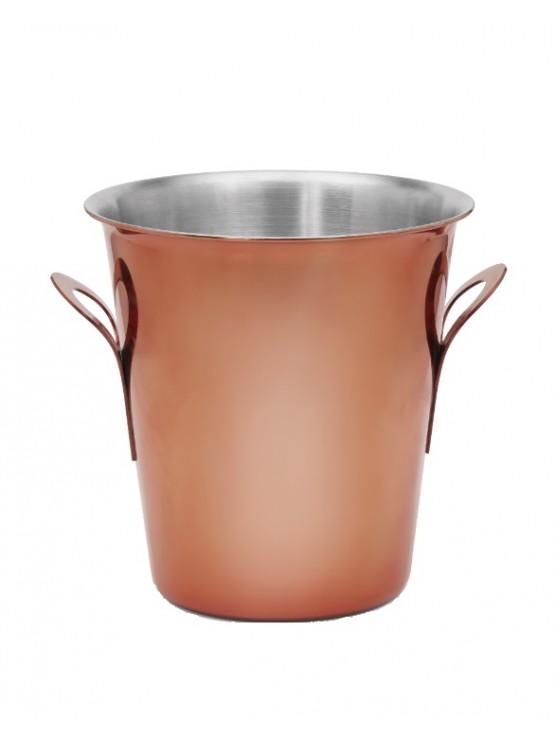 Balde Gelo Inox Cobre