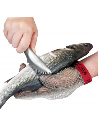 Luva de Malha Aço Inoxidável - Tamanho S