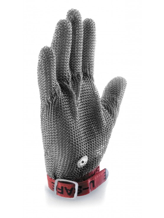 Luva de Malha Aço Inoxidável - Tamanho L