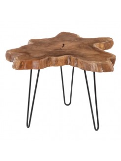 Mesas de Apoio de Madeira 70X70X45CM