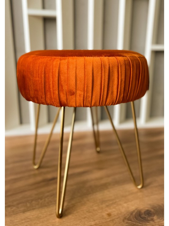 Puff Redondo Laranja