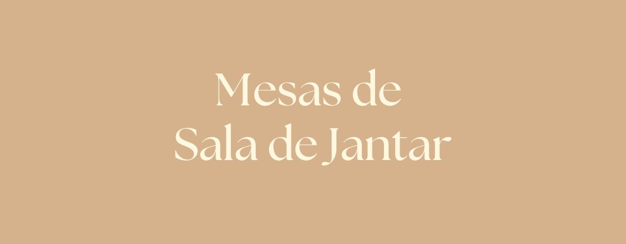 Mesas de Sala de Jantar