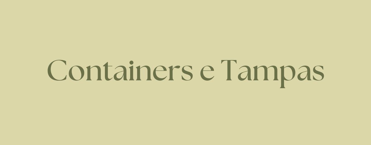 Containers e Tampas