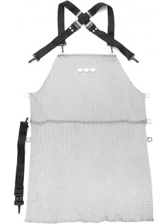 Avental Malha Aço Inoxidável (80x55 Cm)