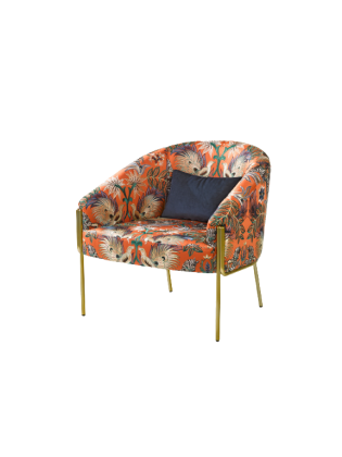 Cadeirão Viola com Flores