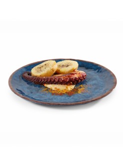 Prato Melamina Azul 27,5 cm