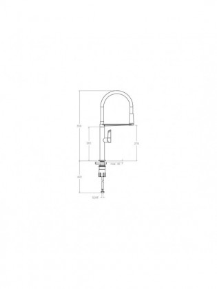 Torneira Monocomando Cobre