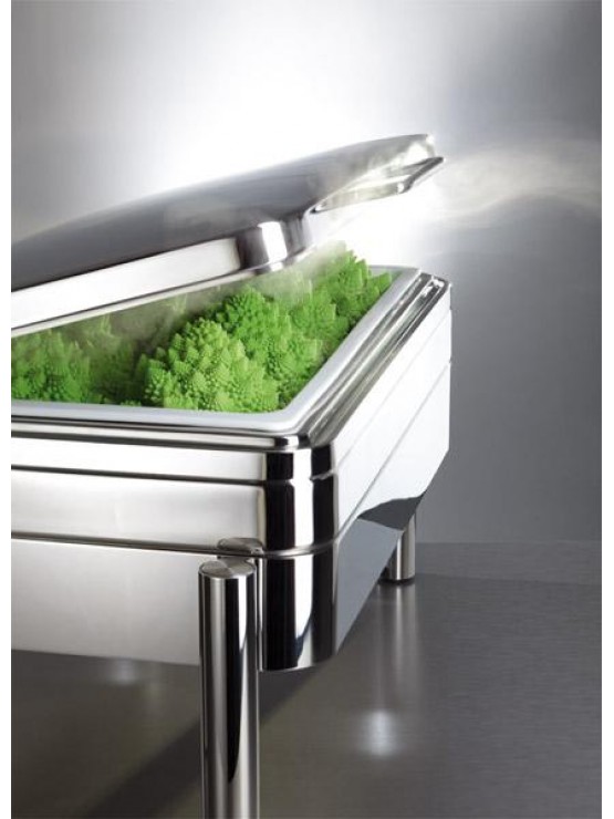 Rechaud - Banho Maria GN 1/1 Tampa Inox - Indução | PREMIUM 