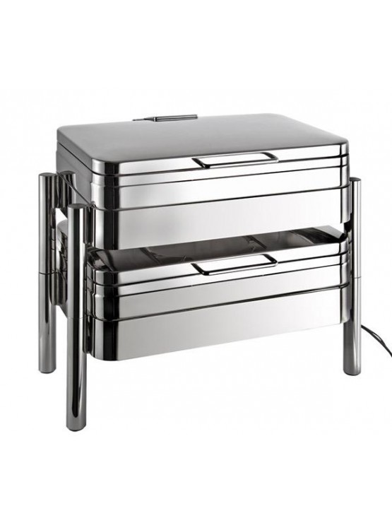 Rechaud - Banho Maria GN 1/1 Tampa Inox - Indução | PREMIUM 