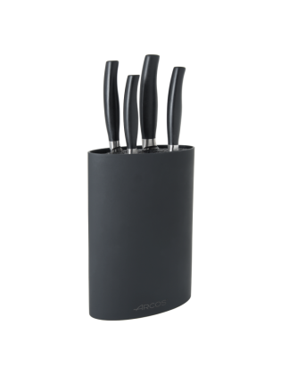 Conjunto 4 Facas Com Bloco ARCOS Série CLARA