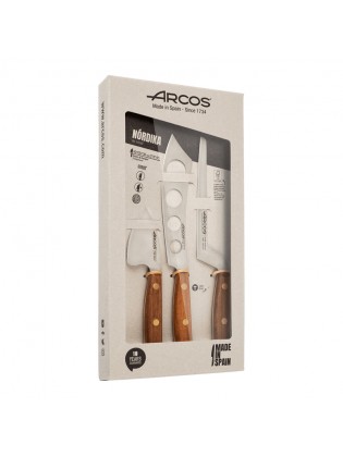 Conjunto Facas Queijo 3 Peças ARCOS Série NÓRDIKA