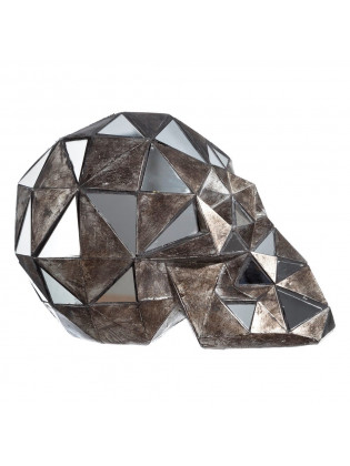 Figura Caveira Prata