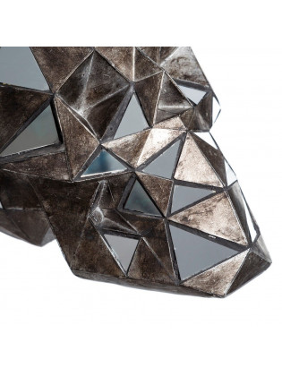 Figura Caveira Prata