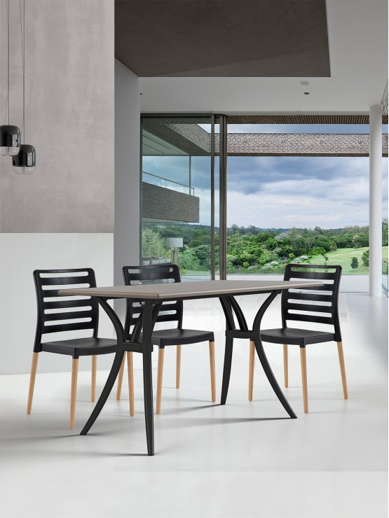 Mesa Classic XL C/Tampo Melamina 19mm - 210x100cm