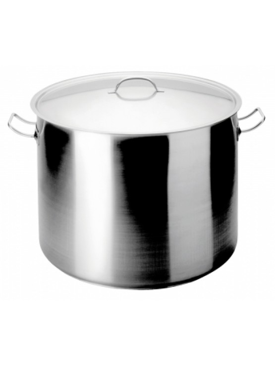Panela Alta Industrial C/Tampa Inox 16cm 3Ltr. | ARTAME