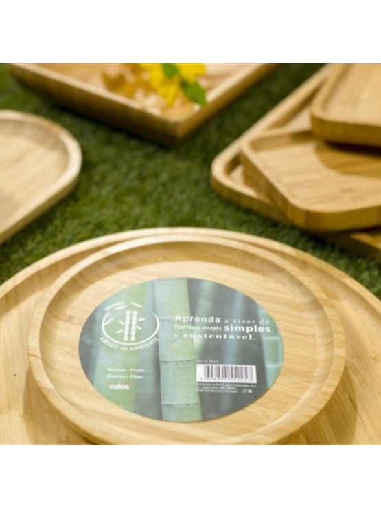 Prato De Bambu Ø 20cm