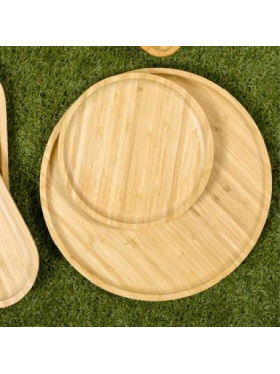 Prato De Bambu Ø 30cm