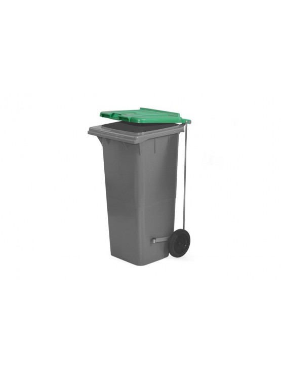 Recipiente / Container 120L DOMPLEX C/Rodas e Pedal