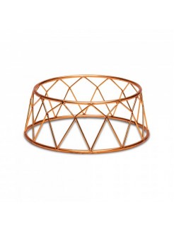 Suporte De Buffet Bronze 25x21x10cm 