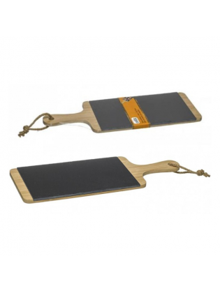 Tábua Bambu C/Xisto - 42x15cm